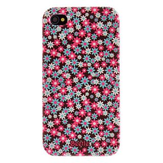 Beautiful Flowers Pattern Hard Case for iPhone 4/4S