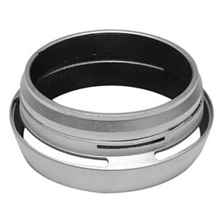 Filter Adapter Ring Lens Hood for Fujifilm Fuji X100 Replace LH X100 silver