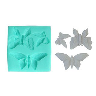 Silicone Cake Decorating Mold Butterfly Shape