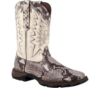 Womens Durango Boot RD031 10 Snake Oil Western   Grey/White Boots