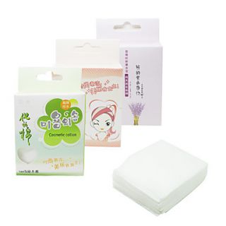 100PCS Effective Antibacterial Pure Cotton Pads(Random Box)