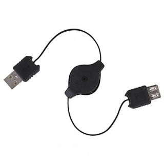 Retractable USB Extension Cable (70cm Length)