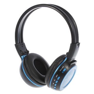  FM Digital Wireless On Ear Headphone with SD Card Slot ZL 669 (Pink,Blue)