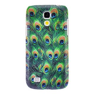 Peacock Feathers Pattern Hard Case for Samsung Galaxy S4 mini I9190