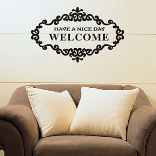 Words Welcome Home Wall Stickers