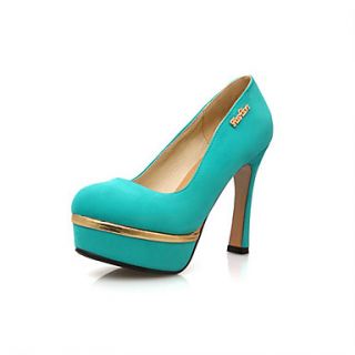 Suede Chunky Heel Pumps Platform Heels Party Shoes(More Colors)