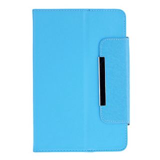 360 Degree Rotating Case with Stand for 7 Inch Tablet(Blue)
