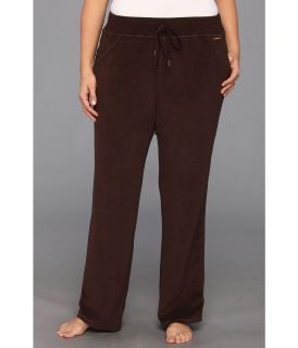 MICHAEL Michael Kors Plus Size Pull On Terry Pant Womens Casual Pants (Brown)