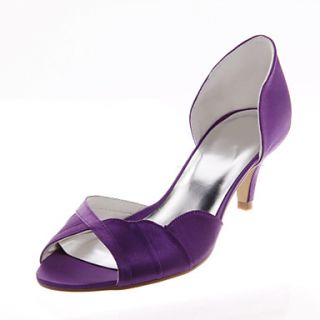 Satin Wedding Stiletto Heel Pumps Sandals with (More Colors)