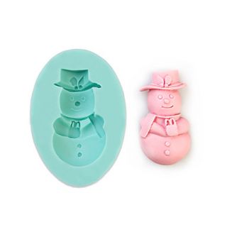 Snowman Shape Silicone Mould Cake Decorating Baking Tool