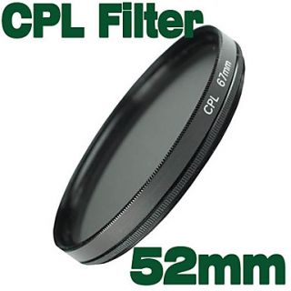 Emolux 52mm CPL Circular Polarizer Filter (SMQ5593)