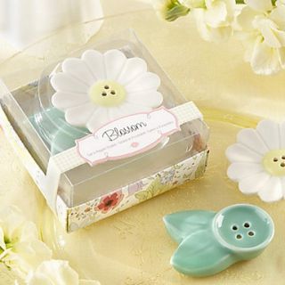 Blossom Ceramic Salt Pepper Shakers