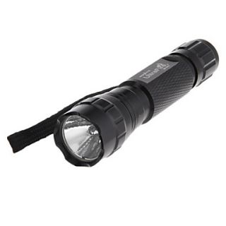 UltraFire WF 501B Single Mode Xenon Bulb Light Flashlight (150LM, 1x18650, Black)