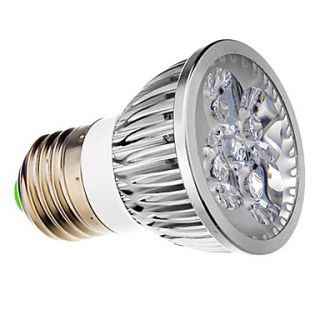 E27 4W 6000K Cool White Light LED Spot Bulb (85/265V)