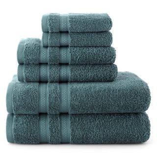 ROYAL VELVET Pure Perfection 6 pc. Bath Towel Set, Green
