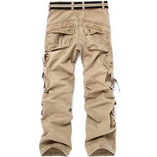 MenS Cotton Multi Pockets Pants