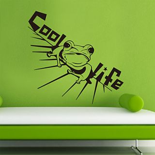 Animal Cool Frog Wall Stickers