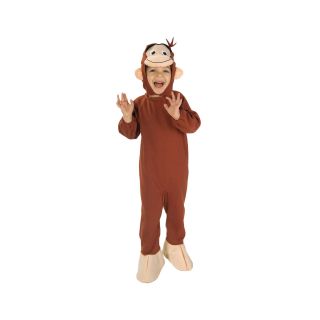 Curious George Toddler/Child Costume, Brown, Boys