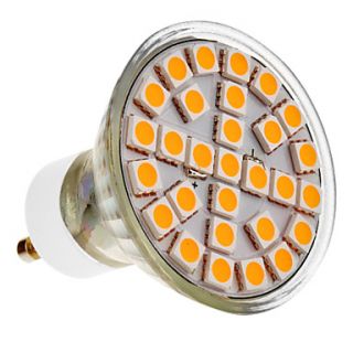 GU10 5W 29x5050SMD 390 430LM 3000K Warm White Light LED Spot Bulb (220V)