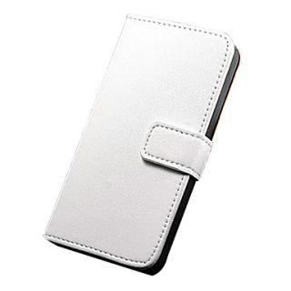Genuine Leather Full Body Case with Card Holder Stand Book for iPhone 5C (Assorted color)