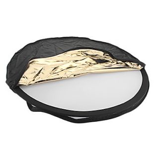 80cm 5 in 1 Collapsible Round Flash Reflector Board Panel VFS 145538 for Camera