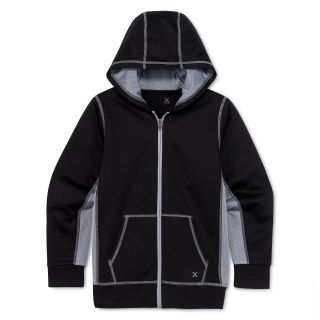 Xersion Performance Hoodie   Boys 8 20, Black, Boys