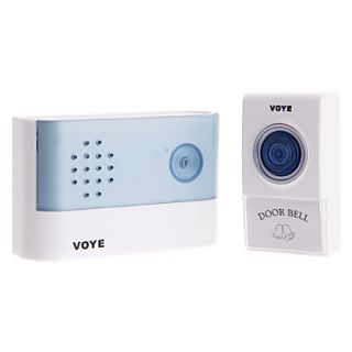 VOYE V004A 150M Range AC Wireless Doorbell (38 Music Choices)