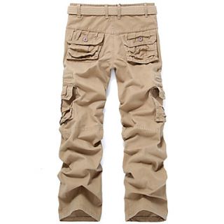 MenS Cotton Multi Pockets Pants