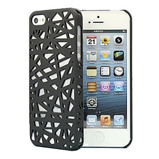 Birds Nest Design Hollow out Back Case for iPhone 5/5S(Assorted Color)