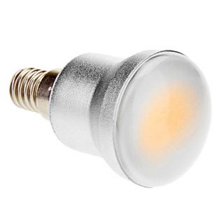 E14 5W 1xCOB 280 320LM 2900 3200K Warm White Light LED Globe Bulb (85 265V)