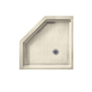 Swanstone SN00036MD.072 Universal Neo Angle 36 in. x 36 in. Solid Surface Single