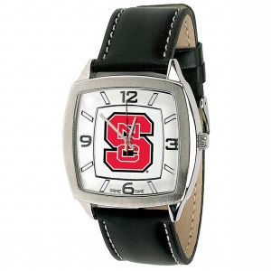 North Carolina State Wolfpack Game Time Pro Retro Leather Watch