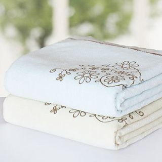 Bath Sheet,100% Cotton Flower Print 140cm x 95cm   2 Colours Available