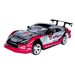 1/14 Scale 4WD RC Drift Car with Light and PVC Cover (Assorted Color)