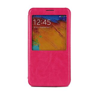 Skylight Matting Design Protective PU Pouches Case for Samsung Galaxy Note3 (Assorted Colors)