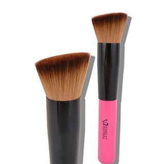 High Quality Synthetic Hair Angle Makeup Blusher/ Foundation Brush