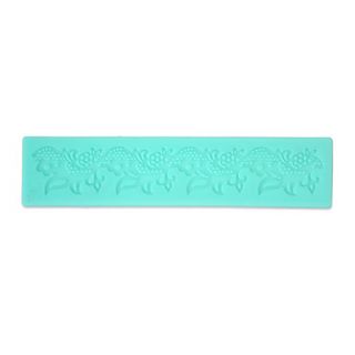 Fondant/Cake Embossed Mold, Silicone, Floral Pattern