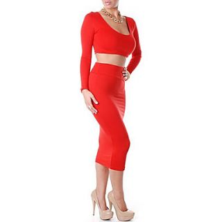 Womens Sexy Two Piece Suit