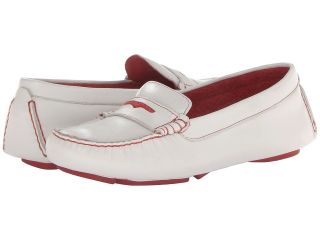 Johnston & Murphy Claire Terry Drive Womens Shoes (White)