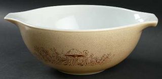 Pyrex Forest Fancies 10 Cinderella Mixing Bowl, Fine China Dinnerware   Brown M