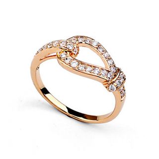 Special Alloy With Rhinestone Womens Ring(More Colors)