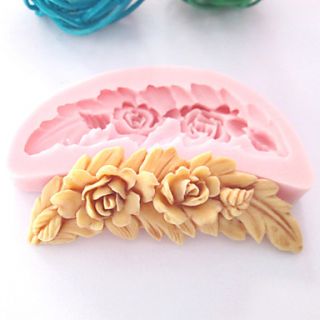 Comb Shaped Flowers Silicone Mold Fondant Molds Sugar Craft Tools Chocolate Mould For Cakes