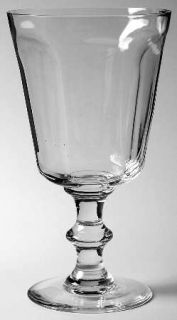 Lenox Antique Clear Water Goblet   Clear