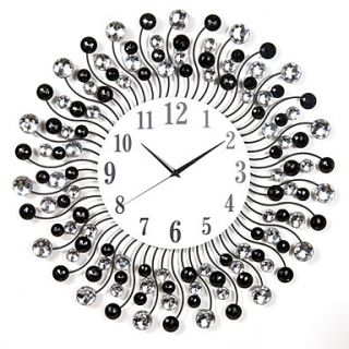 20H Modern Style Metal Wall Clock