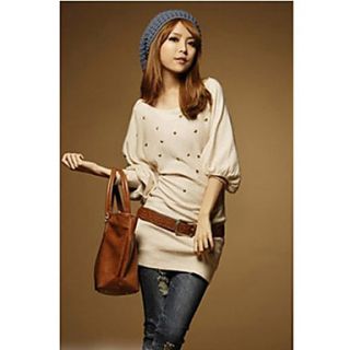 WomenS Autumn and Winter the South Korea Version Of New Bat Sleeve Sweater (with Belt)