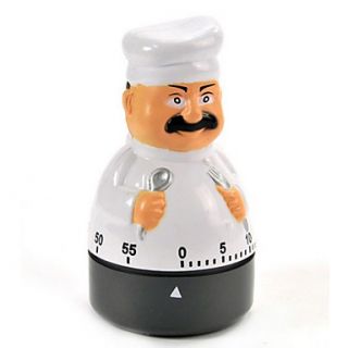 Chef Design 60 Minute Kitchen Cooking Mechanical Timer