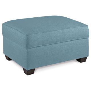 Possibilities Storage Ottoman, Cornflower