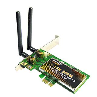 EP 9601 802.11b/g/n 300Mbps Wireless PCI E LAN Card