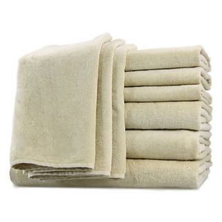Bath Towel Set,3 Pack High Class Modern Velour 100% Cotton