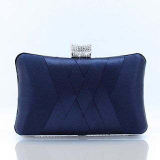 Jiminy Womens Top Grade Simple Handmade Evening Clutch Bag(Royal Blue)